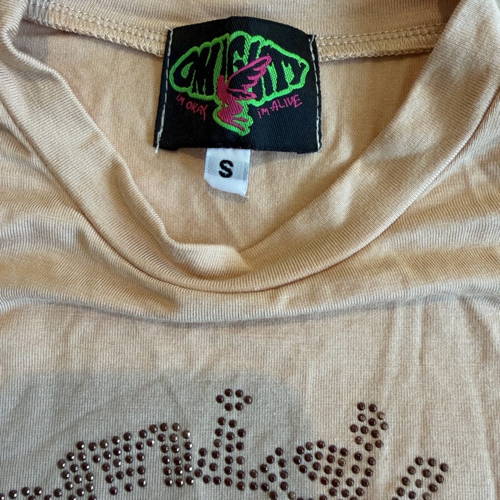 Omighty Rhinestone Tank - Picture 2 of 3